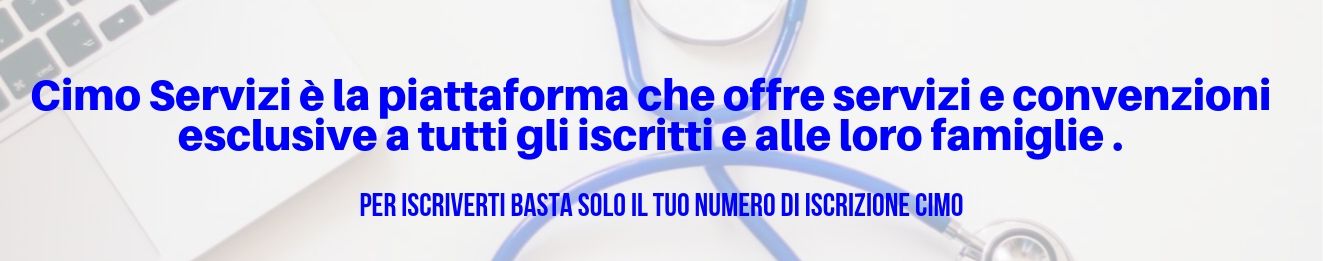 Cimo Servizi Banner interno Sito CIMO MEDICI